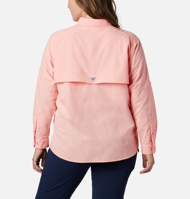 Camasa Columbia PFG Bahama Long Sleeve Dama Roz | Plus Size XSSM7098Q